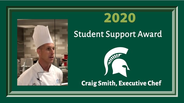 Craig Smith - MSU Student Support Award